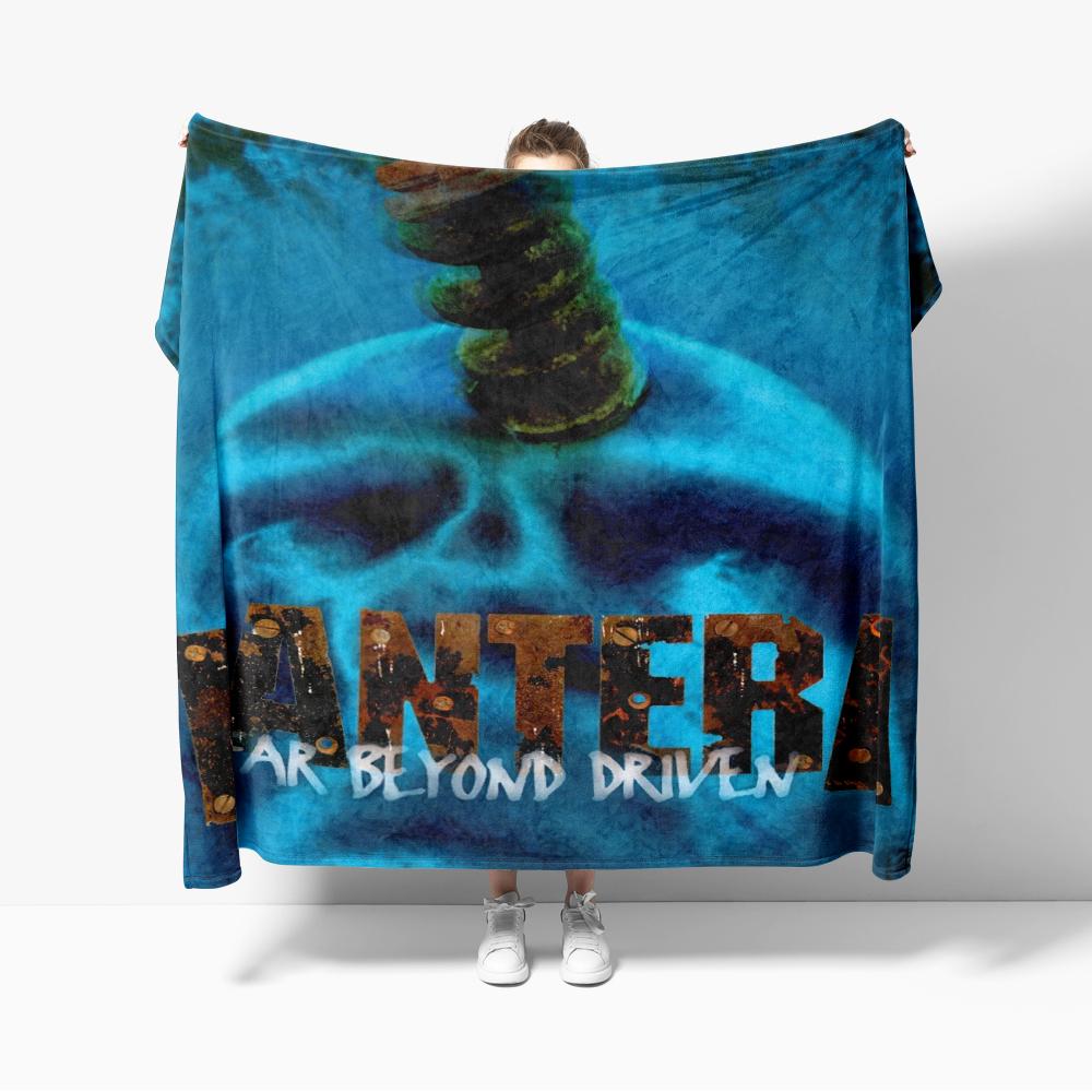 P-Pantera Flannel Blanket Sports for Sofa Decoration American Pop Hip Hop Throw Blankets Super Soft