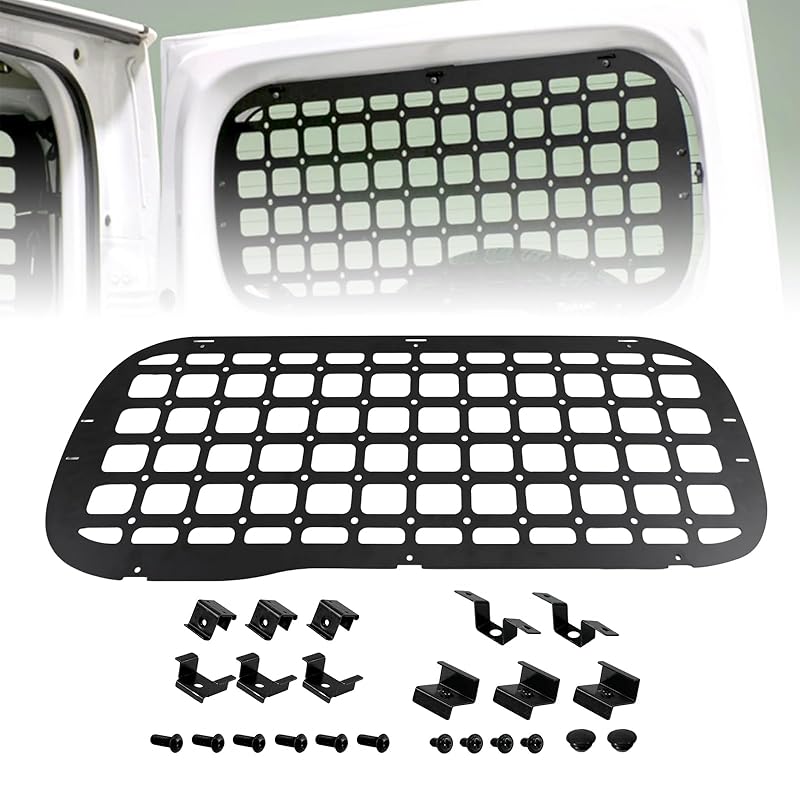 

Sporacingrts Rear Window Guard for Jimny JB64/JB74, Compatible with Sierra, No Modification Required, Bolt-On Installation