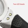Förstoringsglas med ljus, 16x Handhållet Stort förstoringsglas 2 LED-belyst Förstoringsglas för Seniorläsning
