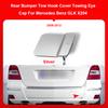 For Mercedes Benz GLK X204 Rear Bumper Tow Hook Cover Towing Eye Cap 2048853223 Silver Red 2008-2012