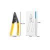 3 Hole Fiber Optic Stripping Pliers CFS-3 Pliers Miller Pliers Stripping Pliers Multifunctional Miller Pliers Hand Tools