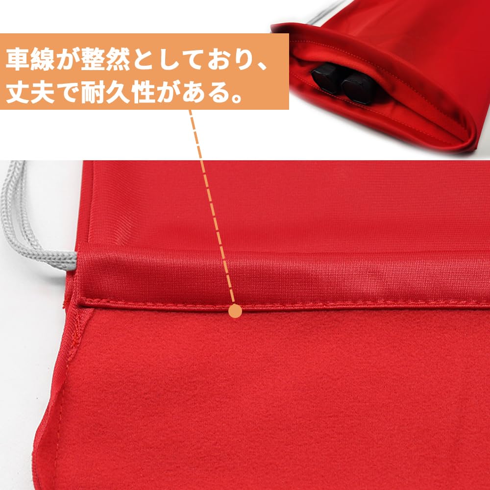 KASELIN Portable Badminton Bag with Racket Easy to Convenient Badminton Soft Carrying for 1 Racket Black Cover, Nylon, Unisex, Case, Carry, Storage,