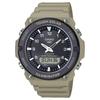 G-SHOCK 100 Meter wasserdicht lässig Solar Quarz Harzarmband Herrenuhr schwarzes Zifferblatt AQS820W-5AV