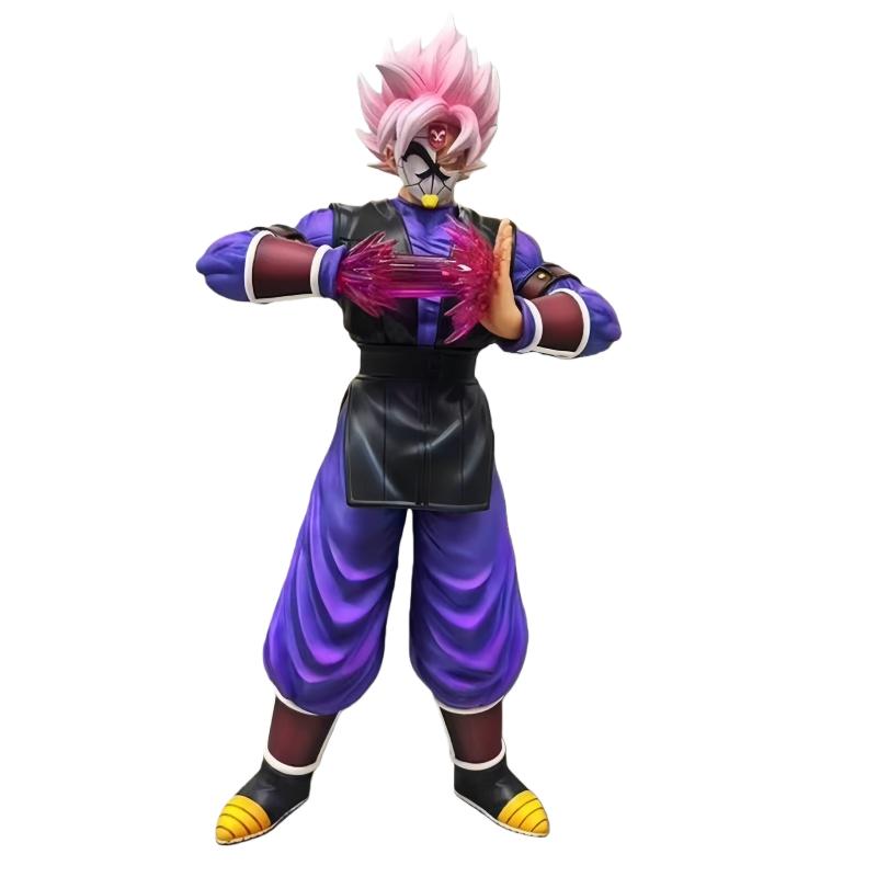 

30Cm/11.81Inch Z Figure Zamasu Goku Super Saiyan Pink Anime Figure Pvc Statue Desktop Decoration Collection Model Birthday Gift (As shown-30837)-