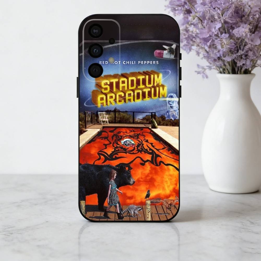 Unforgettable Red Hot Chili Peppers Bnd Phone Case For Samsung Galaxy A73,A72,A71,A70,A53,A52,A51,Soft Silicone Black Cover
