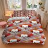 Clown Bedding 3 Piece Set HD Print Duvet Cover Pillowcases for Teens Adult Bedroom Decoration Christmas Gift