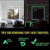 Luminous Fluorescent Night Self-adhesive Glow In The Dark Sticker Tape Safety Security Home Decoration Warning Adhesive Tape 1.5cm×3m