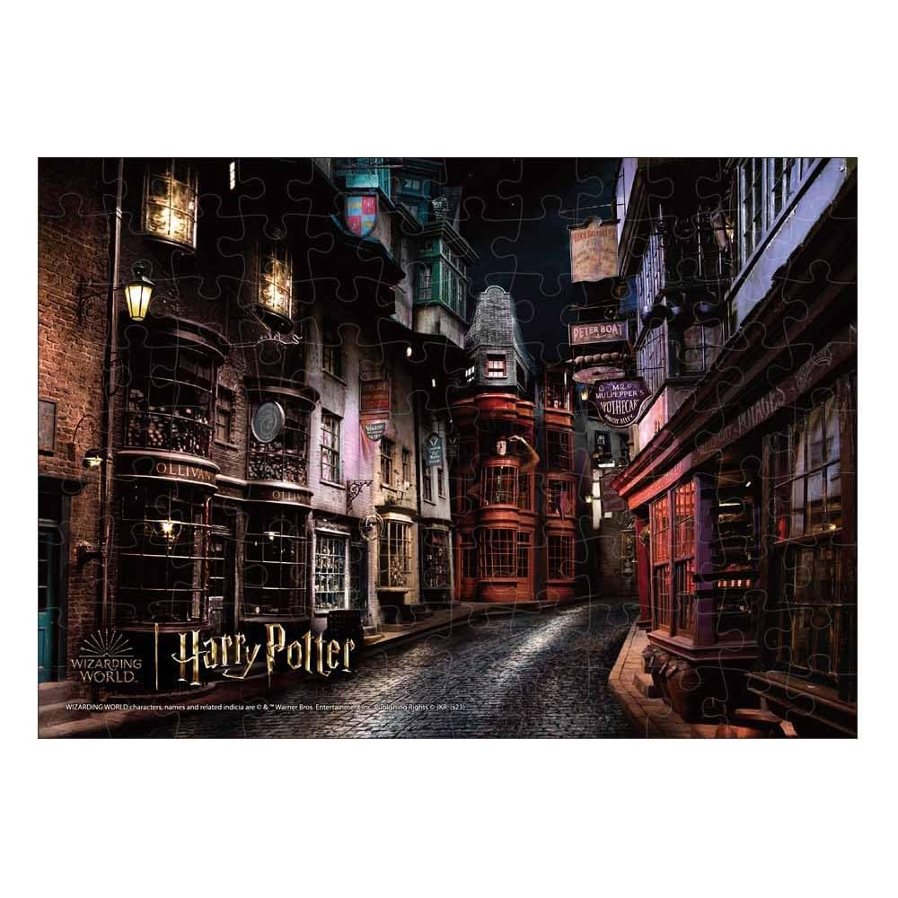 Tenyo Harry Potter Diagon Alley Jigsaw Puzzle 108 Pieces with Glue and Spatula 18.2x25.7cm