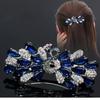 Women Colorful Peacock Hair Clip Barrette Hair Accessories Women Fashion Rhinestone Hairpin Headwear
