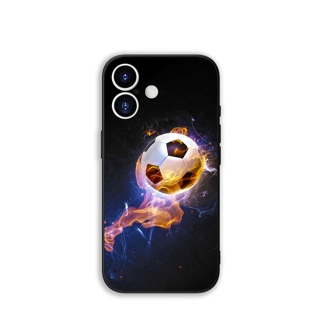for Motorola Moto G54 G05 G24 G55 G75 G85 G15 G57 G86 Power Edge 50 30 Ultra Fusion neo Pro Case Football No5 Soccer Number No 5