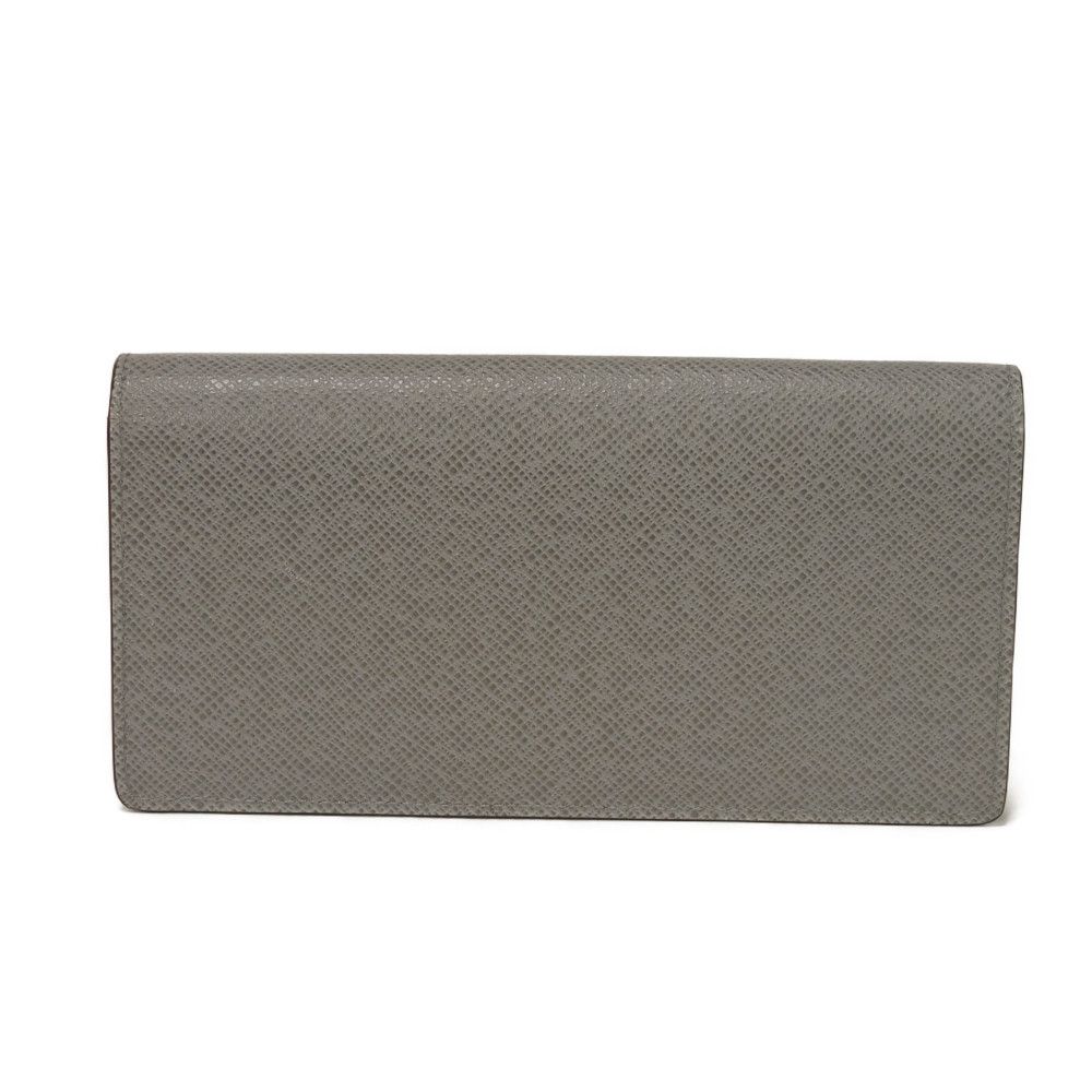 Used 12564 Portefeiulle Brazza NM M11580 7940 New Grilloche Gray Blue Two-Tone RFID Taiga Gris Roche Men's from Japan