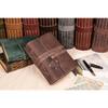 Genuine Leather Diary | Vintage Handmade Leather Journal | Premium Antique Key Closure
