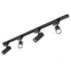 1-phase Track Lighting Kit NEXTRACK GO 4xGU10 1m Black Kobi