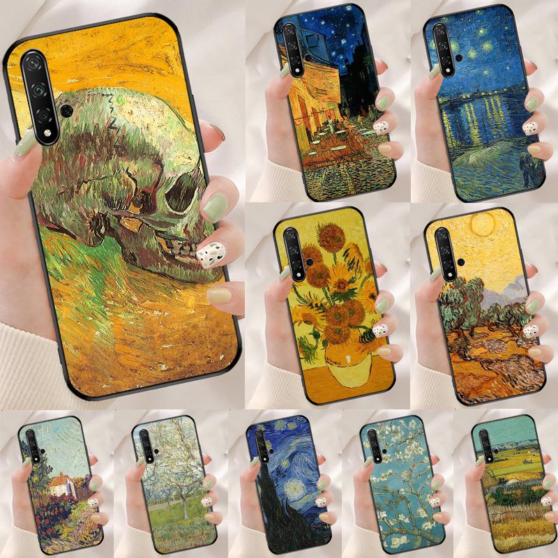 Van Gogh Oil Painting For Huawei Nova 10 9 SE 5T 12s 12i 11i Y91 Y90 Y60 Y70 Y72 Y61 P20 P40 P30 Lite P60 Pro Case