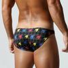 Men's Sexy Cartoon Triangle Briefs Cute Style Low-Waist Breathable Underwear Skinny-Fit Triangle Panties for Daily Wear