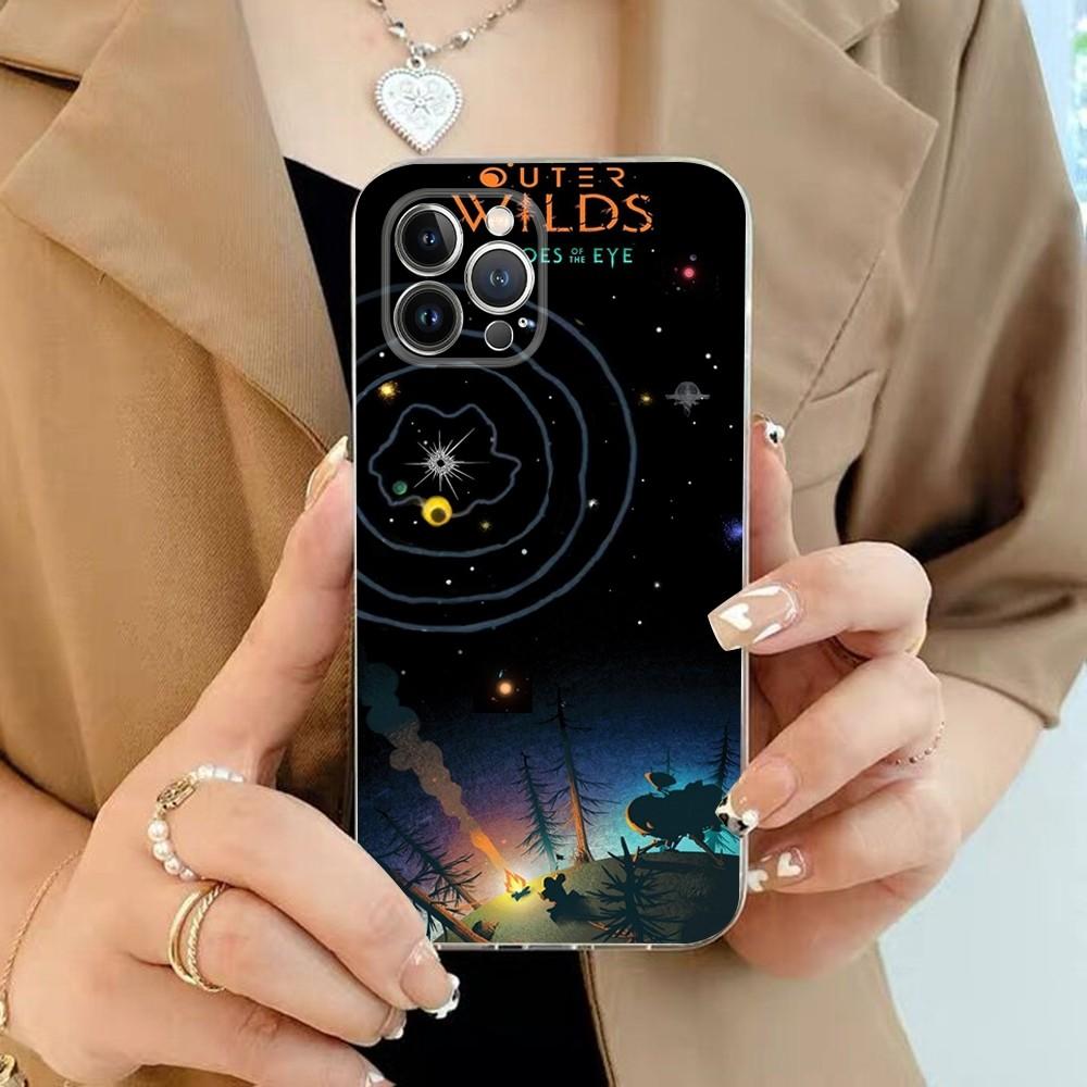 Outer Wilds Game Phone Case For iPhone 16 15 14 11 12 13 Mini Pro XS Max Cover 6 7 8 Plus X Funda Shell