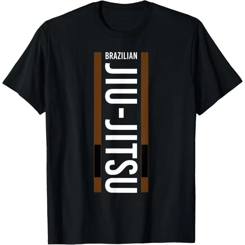 Brazilian Jiu Jitsu Shirt Arte Suave Oss Tshirt BJJ T Shirt T-Shirt Men Clothing Tops Streetwear Camisetas Vintage T Shirt