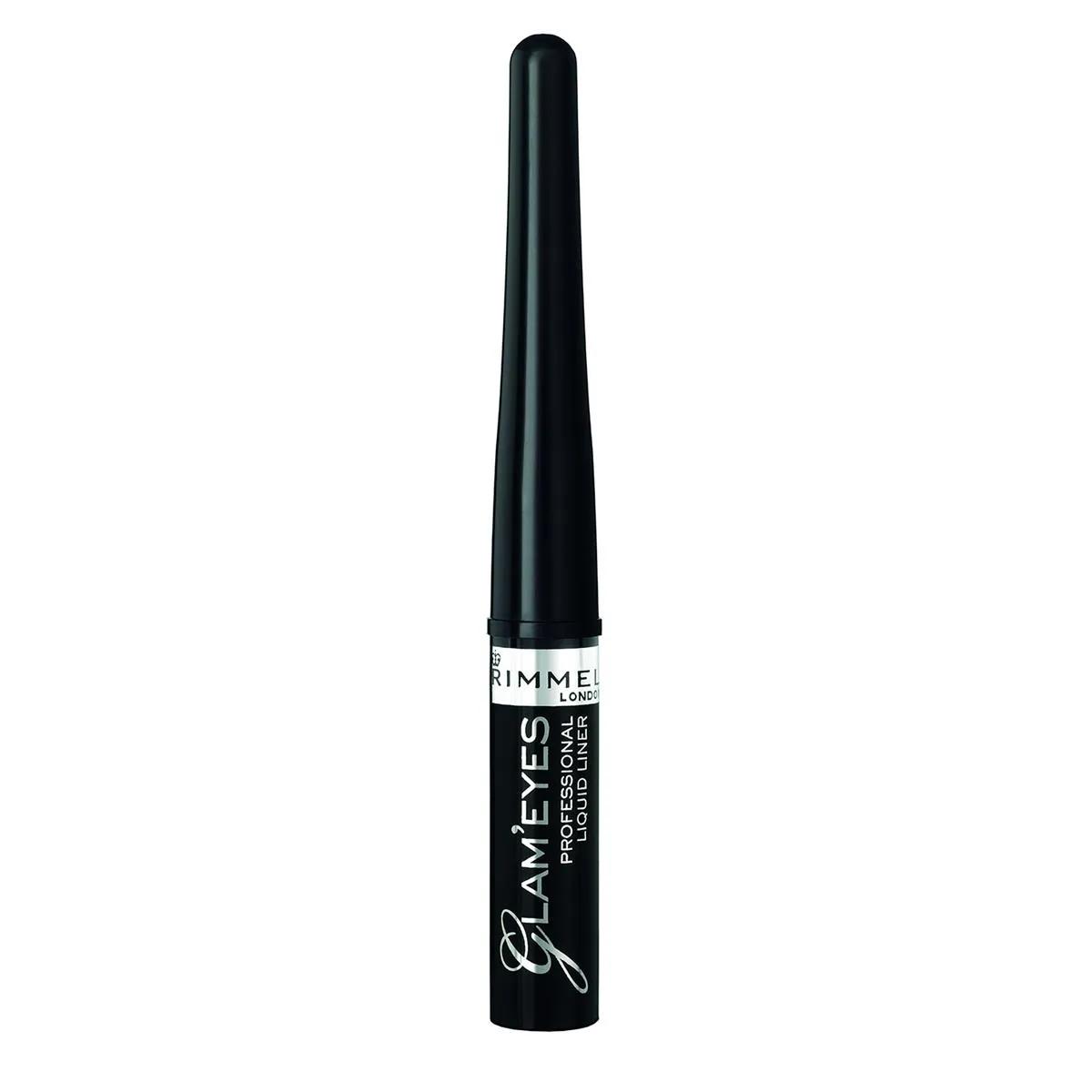 Rimmel London Glam Eyes Profesional жидкая подводка 001