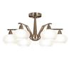 Modern  Nickel Metal Led Chandelier Lighting Living Dining Room Decor Led Pendent Lights Bedroom Hanging Light Luminaire