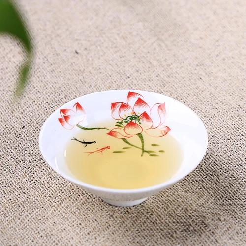 Jingdezhen Dropshipping Tea Set Hand-painted Tea Cup Puer Black Tea Tieguanyin Ceramic Small Cups Chinese Household Teaware