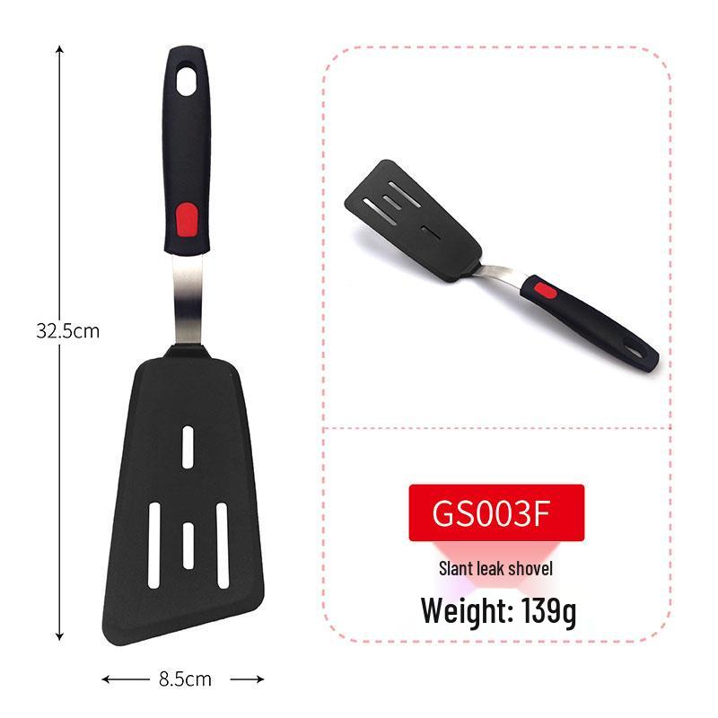 Antihaft-Silikonspatel-Set - Teppanyaki-, Pfannkuchen- & Tamagoyaki-Wender