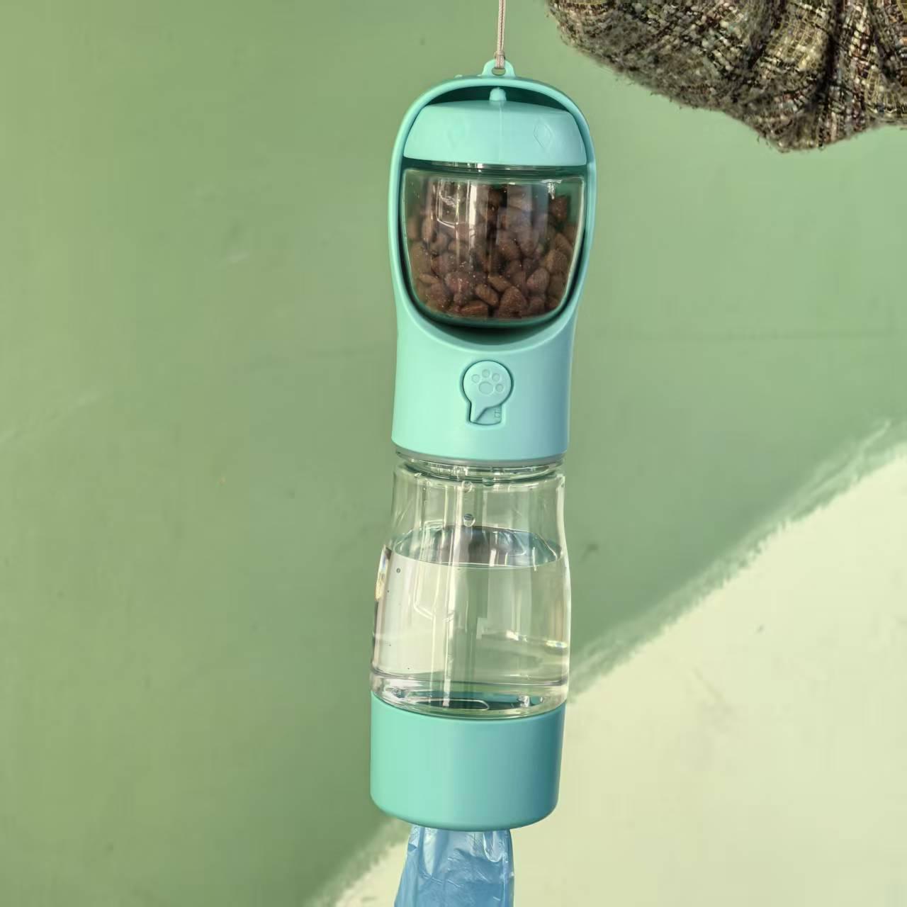 Portable Pet Travel Cup: Multifunctional Food and Water Dispenser for Dogs