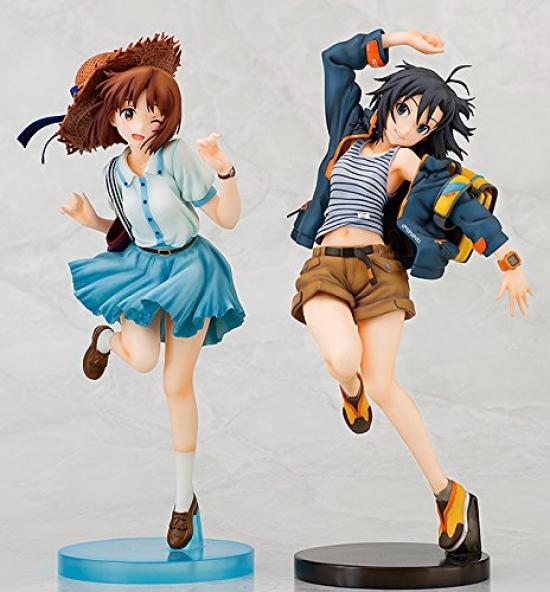 A escala Hagiwara Yukiho figura acabada pintada em ABS PVC iDOLM@STER 1/8 &