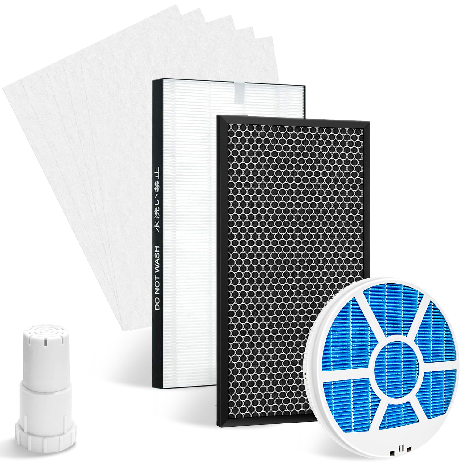 Applicable to Sharp humidifying air deodorizing dust collection humidifier with AG01K1 ion pack for KC50 series Silver ion antibacterial vaporization синий