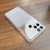 Split Dual Panel Matte Clear Case for infinix SMART 6 Plus Large Independent Camera Window Anti-Yellow Shockproof Protective Cover