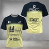 Herren Trend Padel T-Shirt Element Print Muster Ultra-dünn Kurzarm Herrenmode Tennis Atmungsaktiv Boutique Fitness Top