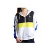 Adidas Neo Casual Sports Hooded Jacket Women Outerwear White Lemon-Yellow FK9955
