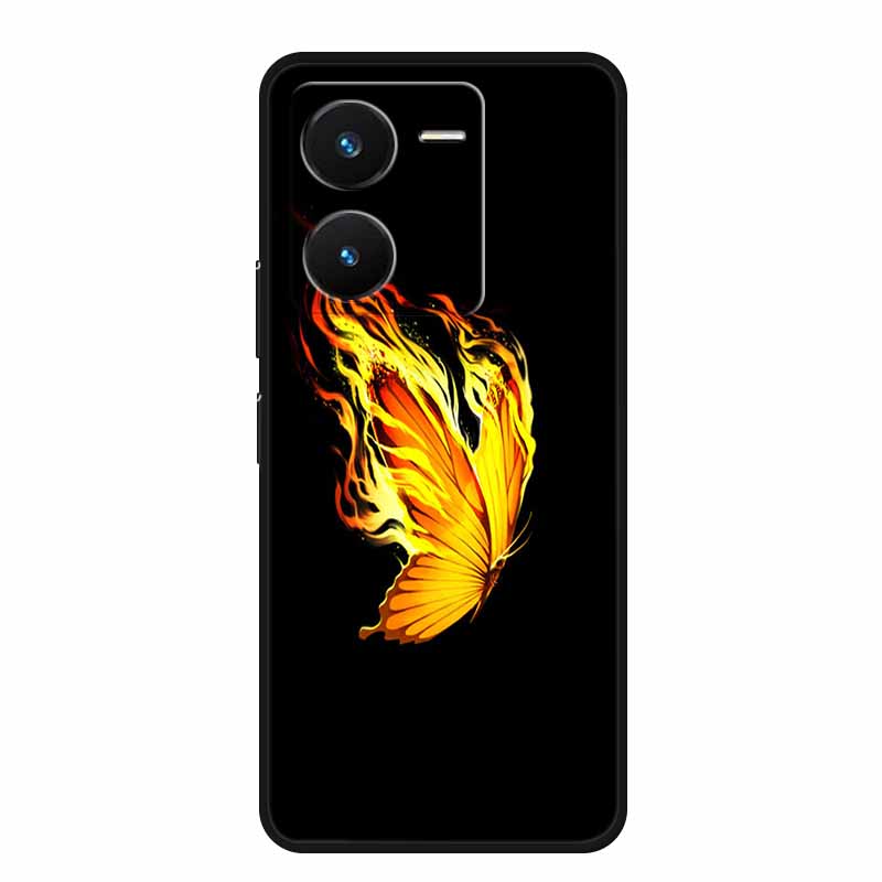 

Для Vivo IQOO Z8 5G Чохол Тварини М який ТПУ Силіконовий Задня Кришка Телефона для Vivo IQOO Z8X V2314A V2312A Ударостійкий Вовк Крутий Coque For Vivo IQOO Z8