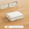 Bed Under Storage Box With Transparent Lid Collapsible For Clothes And Toys