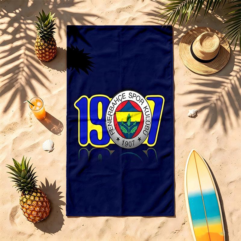 Fenerbahce SK (19) Thema Strandtuch Sandabweisend Weich Und Bequem Geeignet Für Den Pool Camping Yoga Und Tauchen Ein Reise