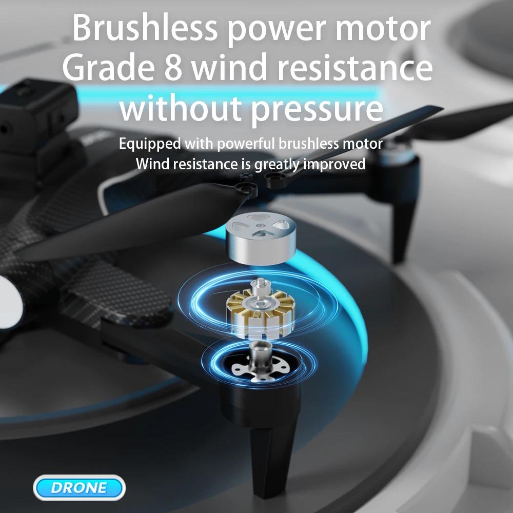 2024 New WIFI FPV Drone Wide Angle HD 4K 1080P Camera Altitude Holding RC Foldable Quadcopter Dron Helicopter Kids Toy G