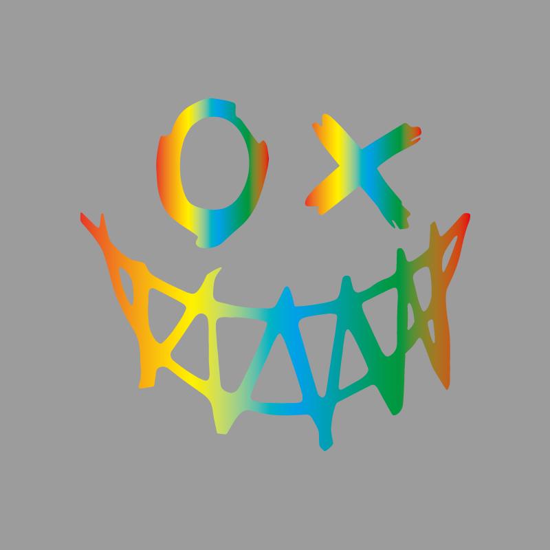 Hip Hop Funny Smiley Face Decals & Bumper Creative&funny Stickers for Cartoon Fans&lover,high Quality for Car Trucks Motorcycles