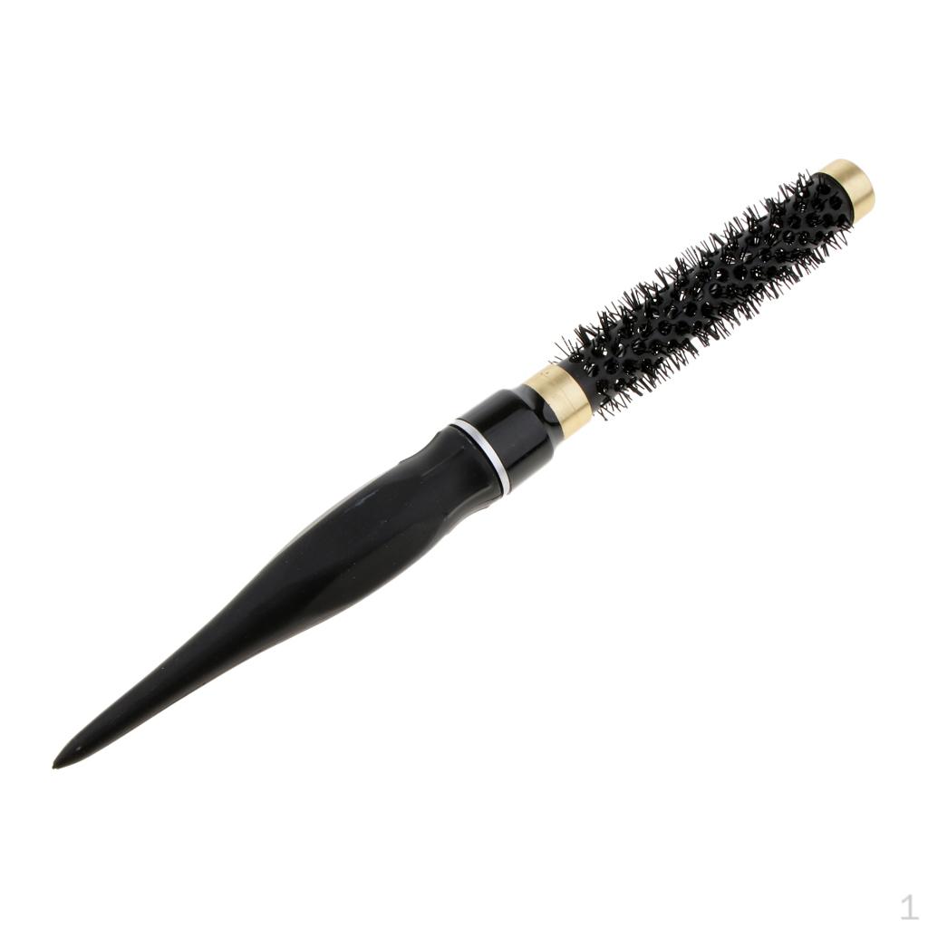 

1PC Aluminum & Nylon Hair Round y Comb Massager Hairbrush 17mm