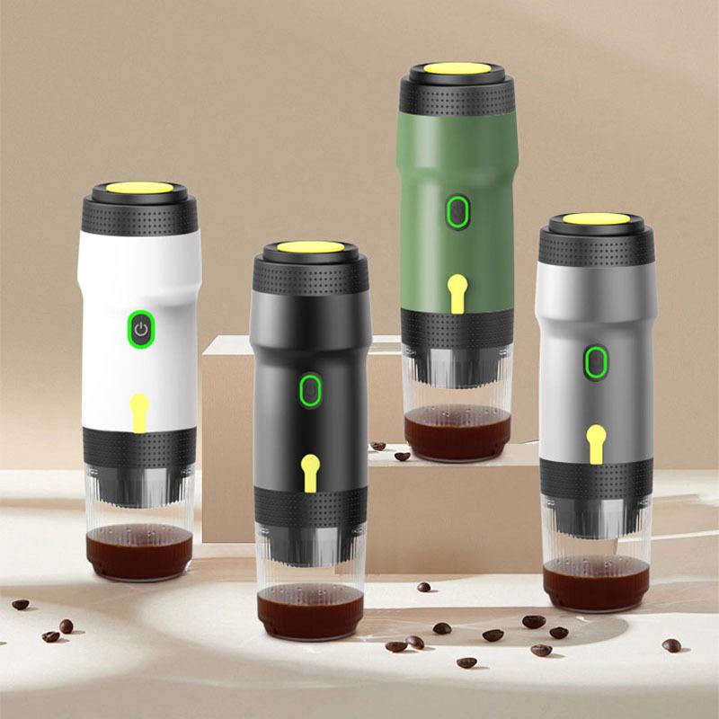 Portable Automatic Espresso Capsule Coffee Maker Size Capsule Coffee Powder Universal 3 In 1