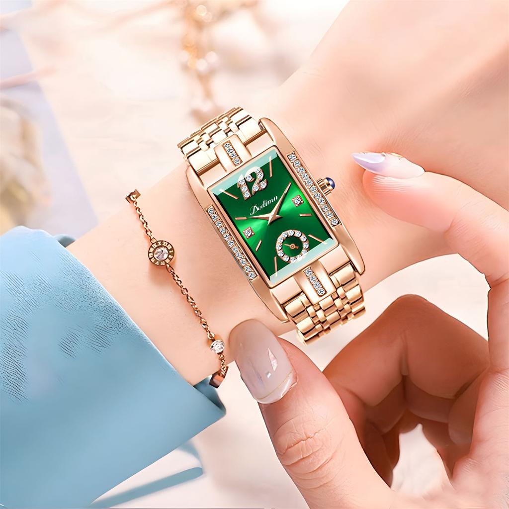 Dámské módní kožené hodinky