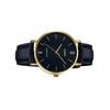 Casio STANDARD series gold watch frame life waterproof quartz movement leather strap Japanese and Korean watch women's watch black dial LTP-VT01GL-1B
