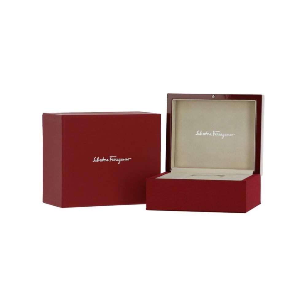 Salvatore Ferragamo Gancini Bracelet Watch Two Tone Two Tone Silver