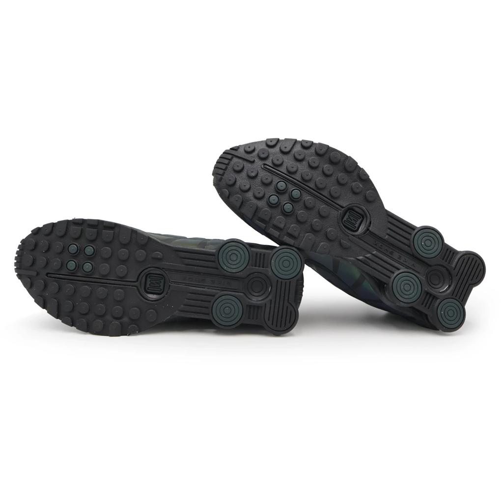 IM6596-001 Nike Shox R4 SE Black Seaweed Light Lemon Twist (Men's)