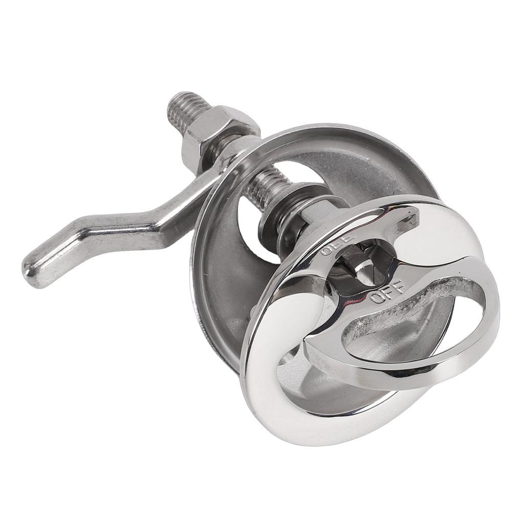 Boat Cam Latch Polished Stainless Steel Round Marine Hatch Latch Flush Pull Handle For Boat Marine Hatch Deck