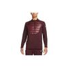 Nike Sweatshirts Men's Burgundy Stand Collar Moderate Other DC9168-652