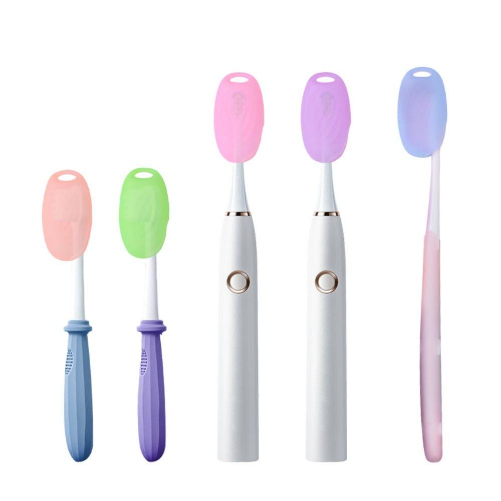 6Pcs Breathable Toothbrush Protective Caps Waterproof Toothbrush Head Cover  Outdoor Adventures
