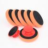 4 Inch Car Wax Applicator Pads Set with Red Handle Soft Sponge Applicators Foam Wax Pad  for Polishing and Cleaning Cars