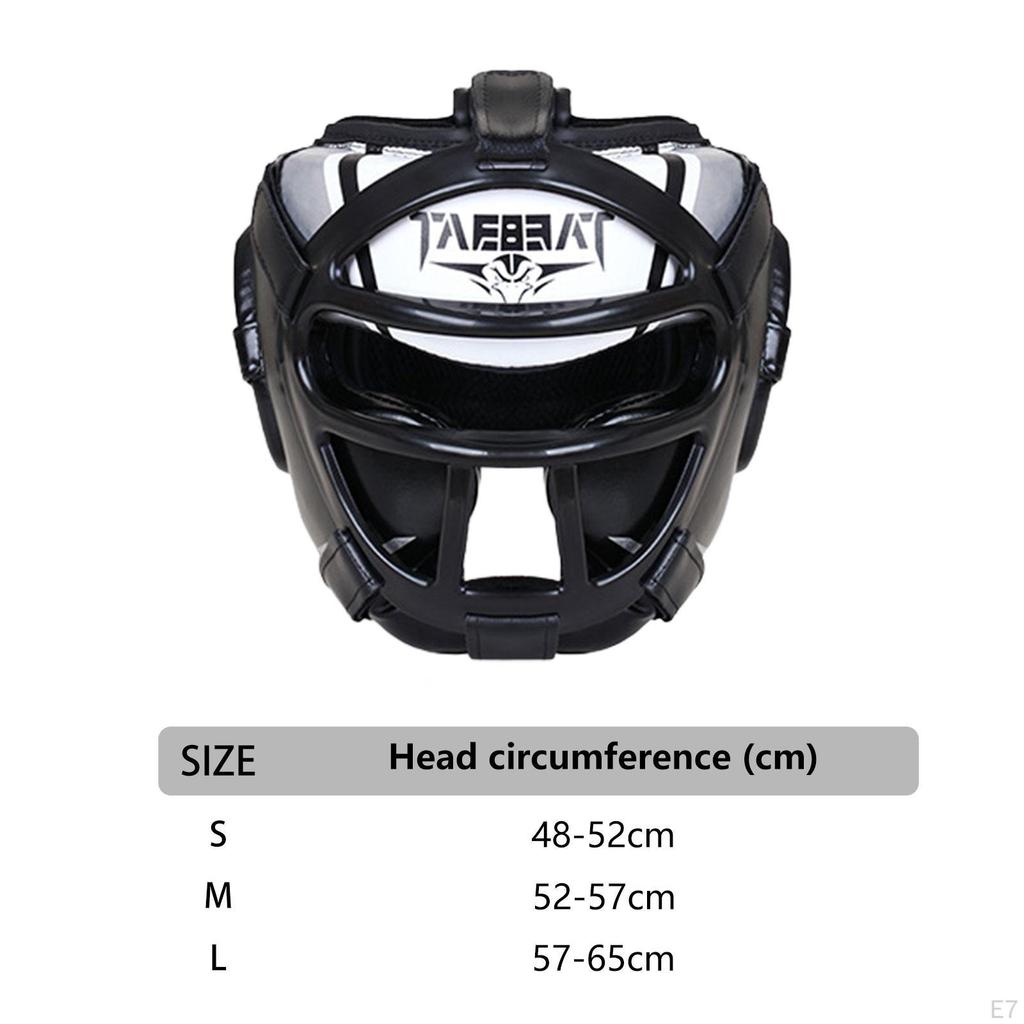 Πυγμαχικό Κάλυμμα Κεφαλής Κάλυψη Προσώπου Αναπνεύσιμο Επαγγελματική Προστασία Μετώπου και Αυτιών Πλήρες