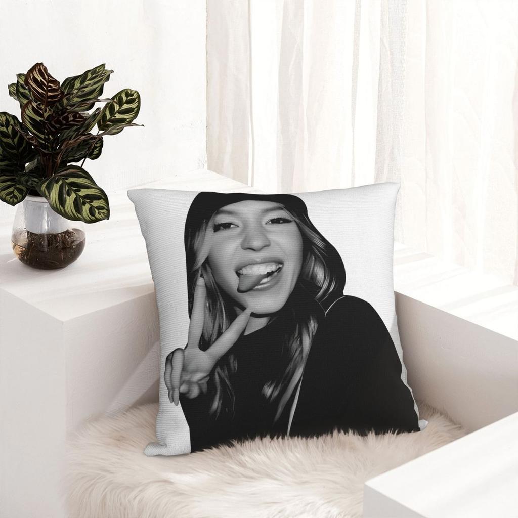 Sydney Sweeney Pillow Cover Morden Pillow Case Living Room Chair Cushion Cover Polyester Graphic Pillowcases Birthday Present