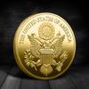 Souvenir-Münze Amerikanischer Adler der Freiheit Gedenkmünze Double Eagle Glücks-Gold-Silbermünze Gedenkmedaille