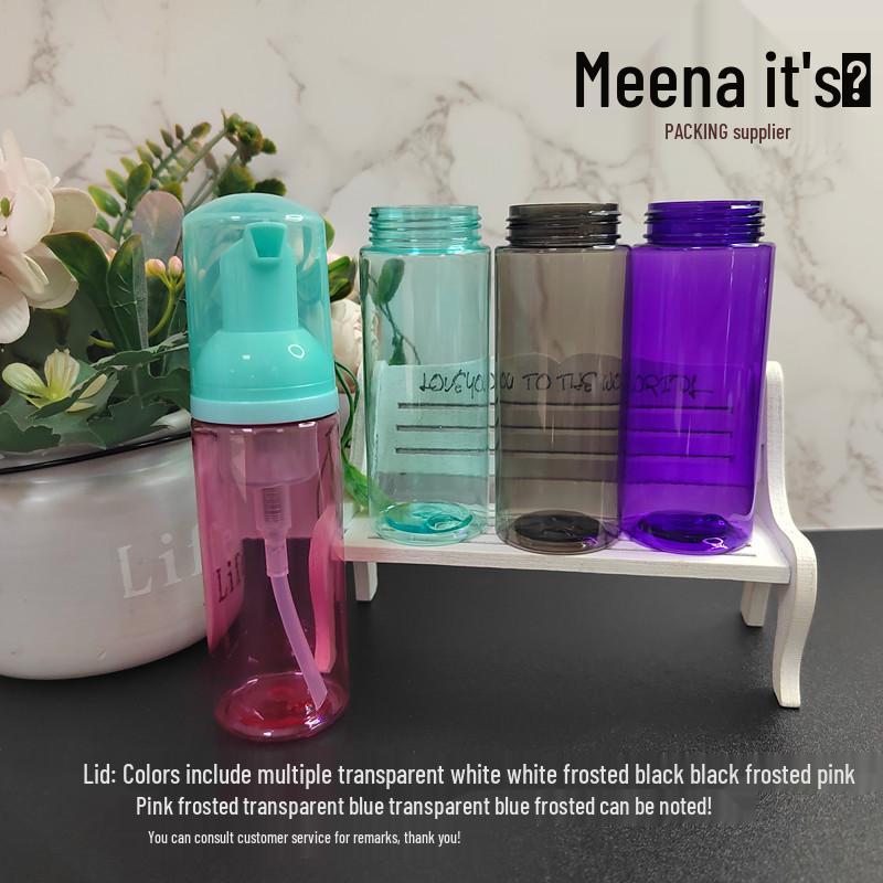 

60ml Empty Mousse Foaming Bottle for Facial Cleanser & Eyelash Cleaning